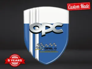 OPC Autocollants Auto Personnalisés Résistants Qualité